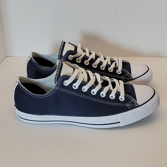 Converse All-Star Customized Navy Blue Oxfords
